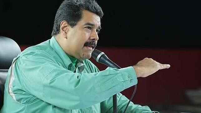 Nicolás Maduro, ayer durante su programa de televisión