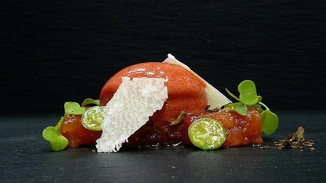 Tomate, fresa y parmesano, Fagollaga