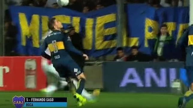 El golazo de Fernando Gago con Boca