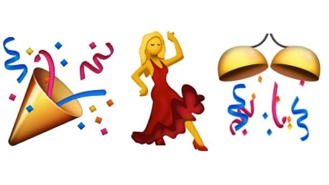 Los «emojis» de fiesta, los más utilizados por los españoles