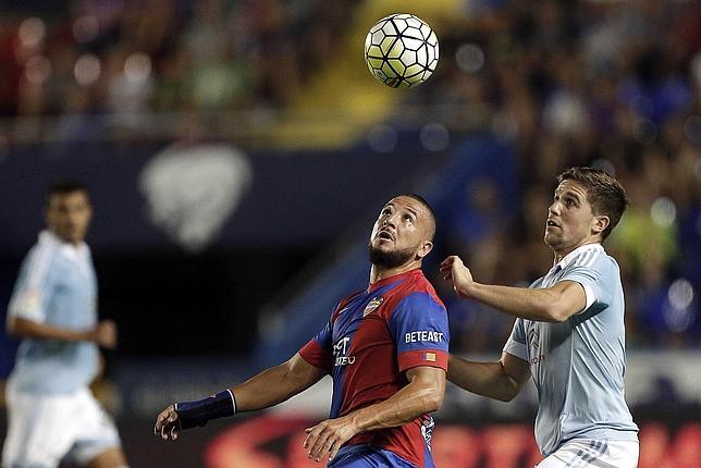 El Celta gana ante un buen Levante