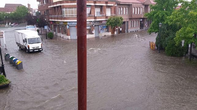 Pérdidas millonarias en Sonseca tras la tromba de agua del viernes