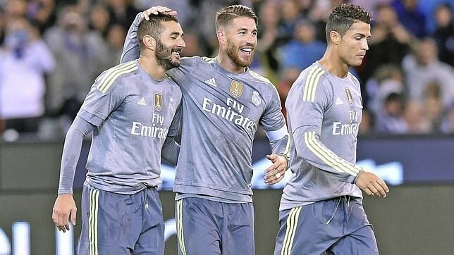 Ramos felicita a Benzema tras marcar un golazo al City