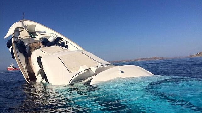 El fabuloso yate multimillonario que se hundió en la costa de Mykonos