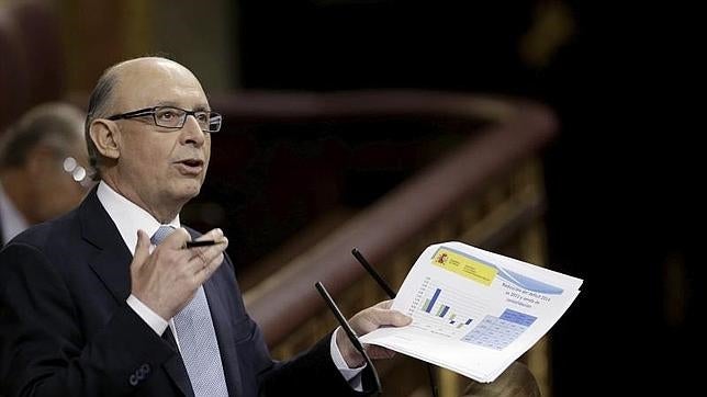 El ministro de Hacienda, Cristobal Montoro