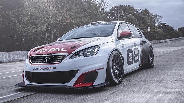 Peugeot 308 Racing Cup, para correr