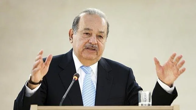 Carlos Slim, accionista de FCC