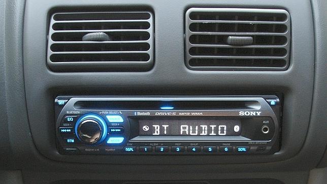 Radio de un coche