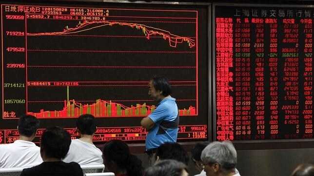 La Bolsa china desencadenó el pasado lunes un día negro en todos los mercados del mundo