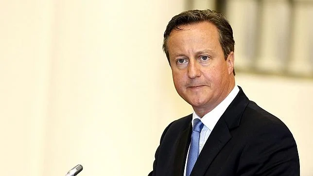 David Cameron, primer ministro británico, en una conferencia de prensa el pasado julio en Hanoi (Vietnam)
