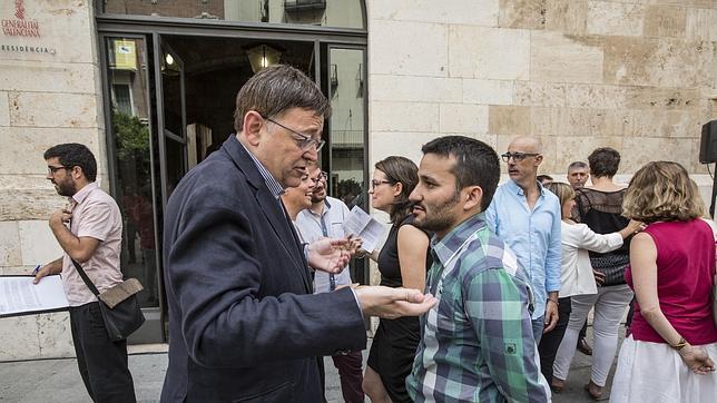 Ximo Puig acusa a los gobiernos del PP de colocar una «barrera» con Cataluña