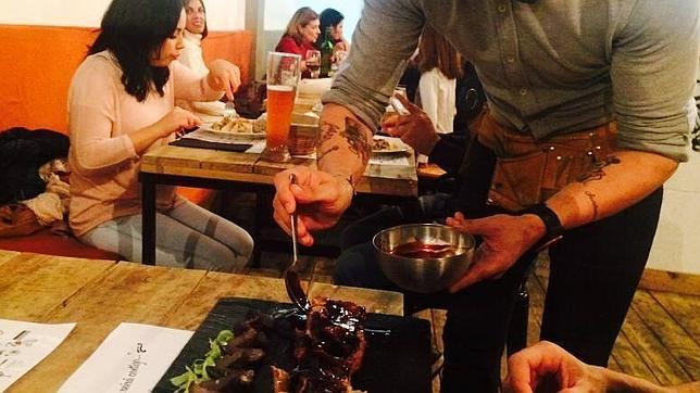 Delicioso almuerzo en el gastro bar de la capital grancanaria