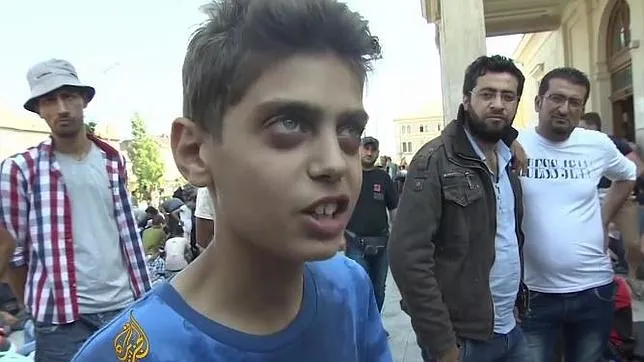 Kinan Masalmeh en el vídeo de Al Jazeera.