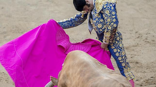 Morante, a la verónica el pasado 27 de mayo en Las Ventas
