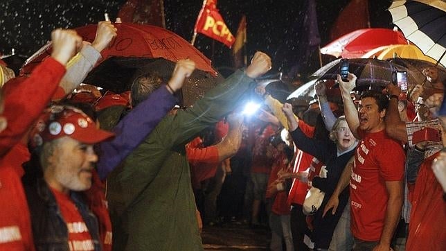 Euforia en los trabajadores de Fuenlabrada Coca Cola