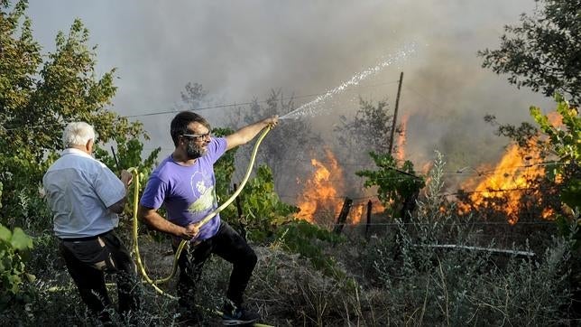 El fuego arrasa 68.500 hectáreas hasta el momento, un 60% más que en 2014