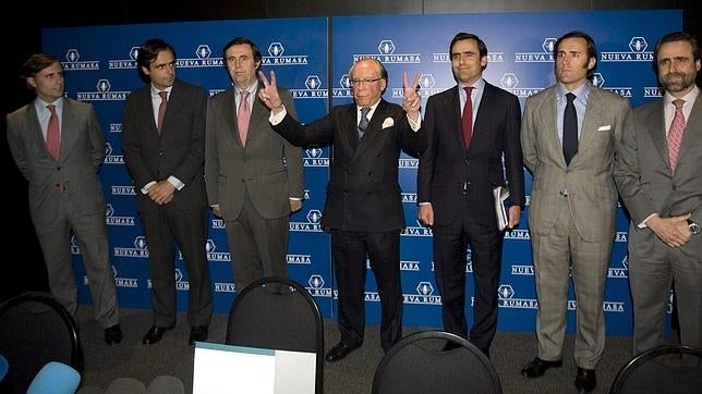 La familia Ruiz-Mateos en pleno apogeo de los pagaré sin fondo