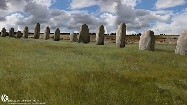 Hallan un nuevo monumento megalítico enterrado junto al Stonehenge