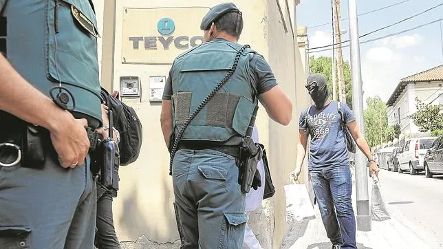 La Guardia Civil registra la sede de Teyco el pasado 23 de julio