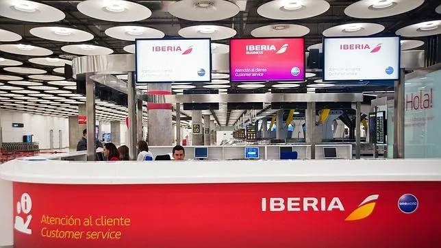 Mostrador de Iberia