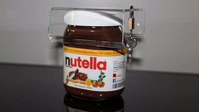 El candado que un ingeniero alemán ha creado para que nadie coma Nutella sin su autorización