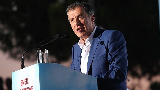 El periodista y político griego Stávros Theodorakis