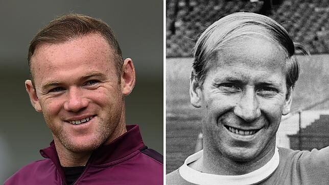 Rooney ya suma un gol más que Bobby Charlton