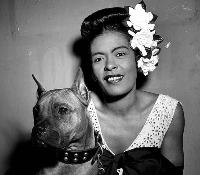 Billie Holiday, fotografiada en enero de 1940