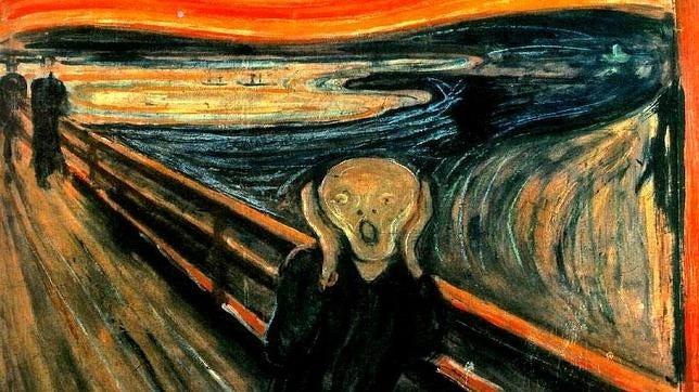 El cataclismo y la momia que inspiraron «El grito» de Edvard Munch