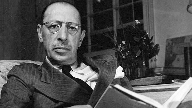 Hallan una partitura de Stravinski que se creía perdida