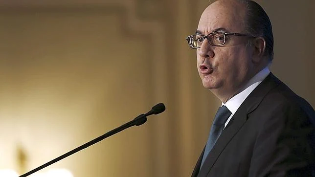 El presidente de la Asociación Española de Banca (AEB), José María Roldán