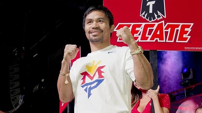 Pacquiao se burla de Mayweather