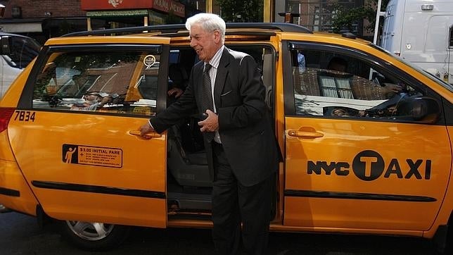 Mario Vargas Llosa en Nueva York