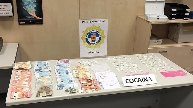 Desmantelado el «bar de la cocaína», el mayor supermercado de droga de Alcorcón