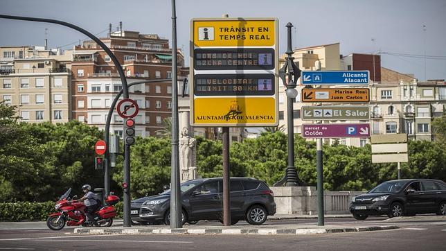 Imagen tomada en el puente de Aragón de Valencia