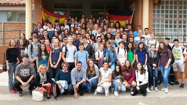 Intercambio de alumnos alemanes y del IES Azarquiel de Toledo