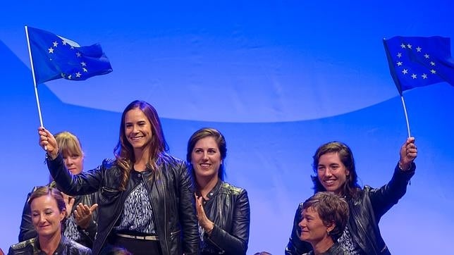 Carlota Ciganda y Azahara Muñoz: «Ganar la Solheim sería un buen presagio para Río»