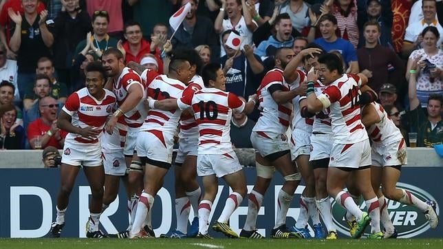 Japón vence a Sudáfrica en la mayor sorpresa de la historia de los Mundiales de Rugby