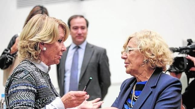 Aguirre escribe sobre Carmena: «Su objetivo, el ascenso de Pablo Iglesias»