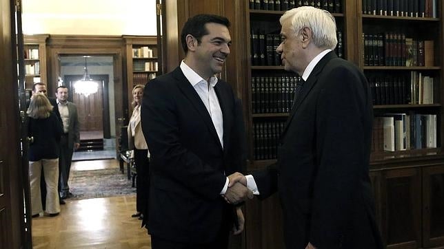 Tsipras jura por segunda vez en ocho meses como primer ministro de Grecia