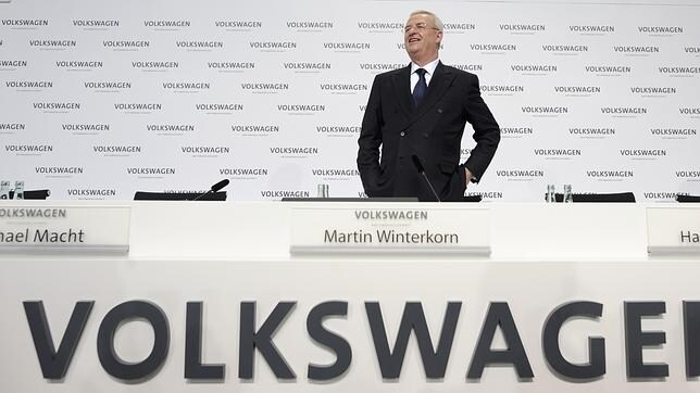 El presidente de Volkswagen, Martin Winterkorn