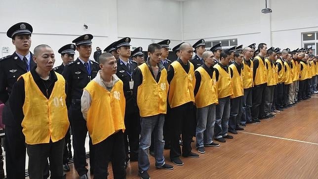 Más de 51.000 detenidos en una masiva operación china contra las mafias