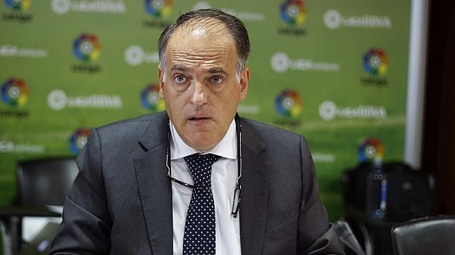 Tebas: «No va a haber una Liga sin el Barça, Cataluña seguirá siendo de España»