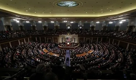 Lleno en el Congreso de los Estados Unidos (AFP)