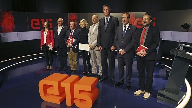Los candidatos a las elecciones catalanas