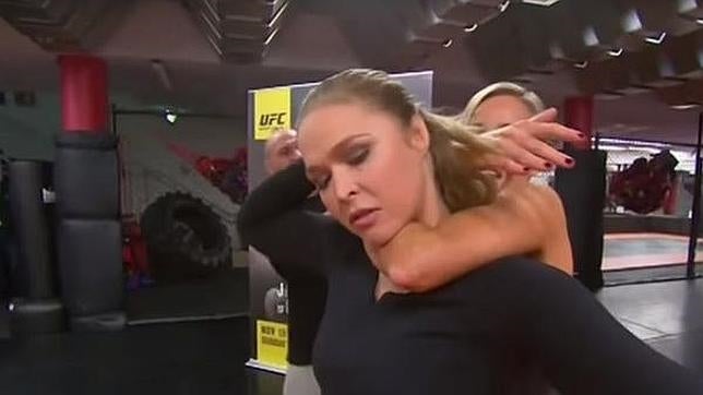 El mal trago de la «invencible» Ronda Rousey