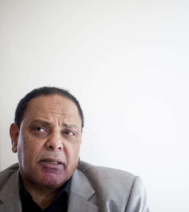 Alaa al-Aswany, en Madrid. Foto de Ignacio Gil