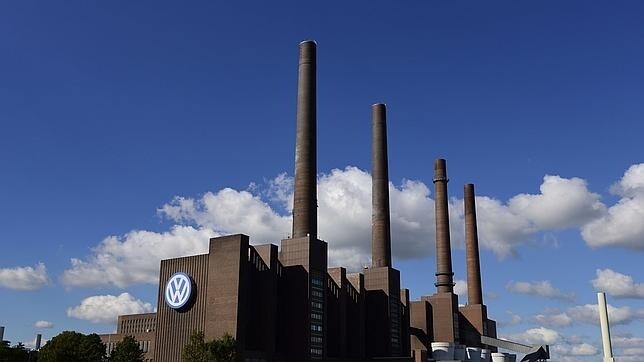 Vista de la histórica planta de Wolkswagen en Wolfsburgo