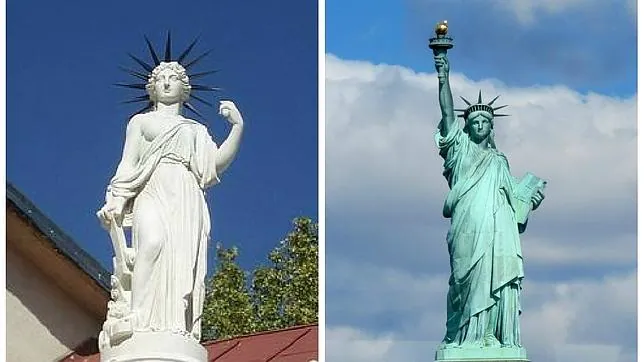 La Estatua de la Libertad madrileña que inspiró a su «gemela» en Nueva York