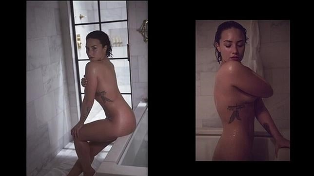 Demi Lovato reivindica su «libertad» posando desnuda y sin photoshop